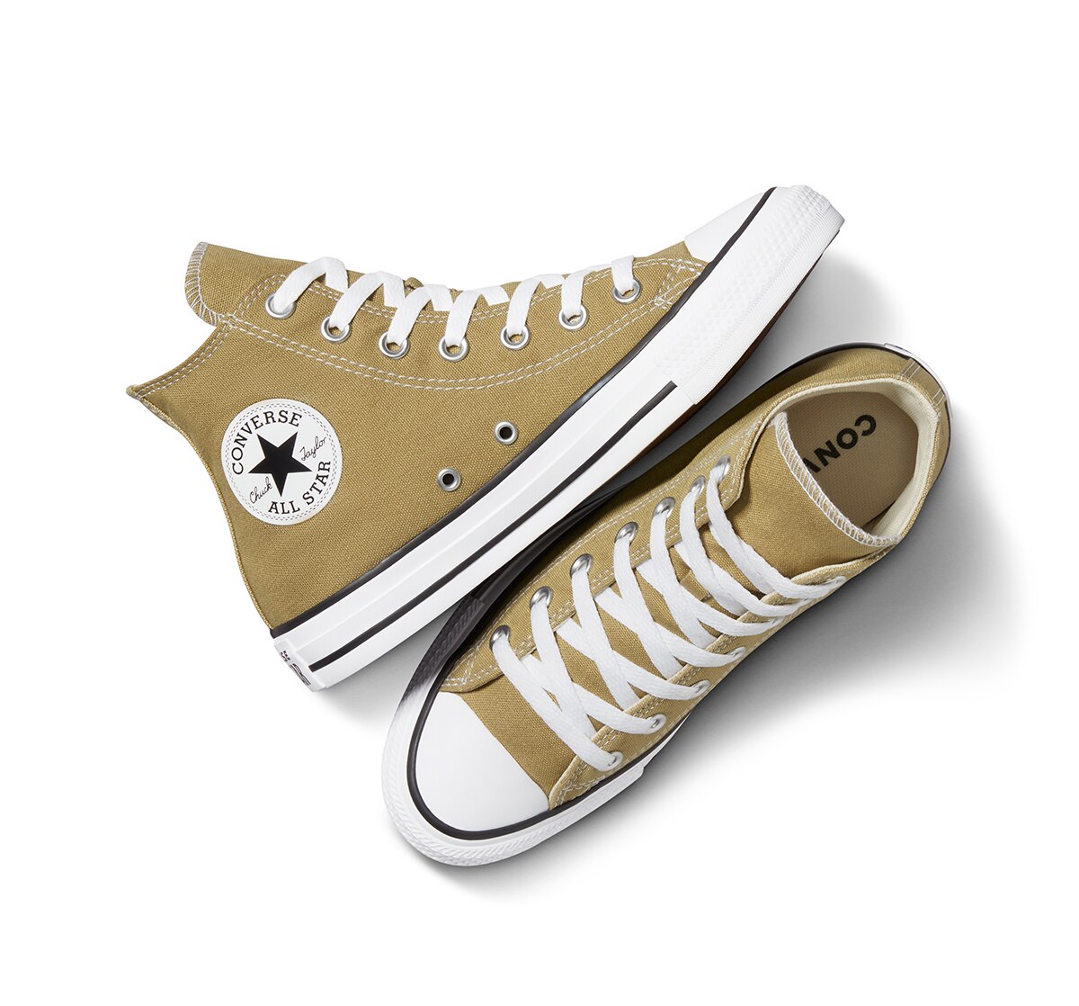 Sapatilhas Casual Altas Unissexo Chuck Taylor All Star Seasonal Color Castanho-3