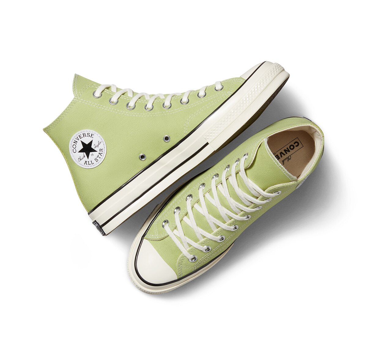 Sapatilhas Casual Altas Unissexo Chuck Taylor 70 HI Verde-3