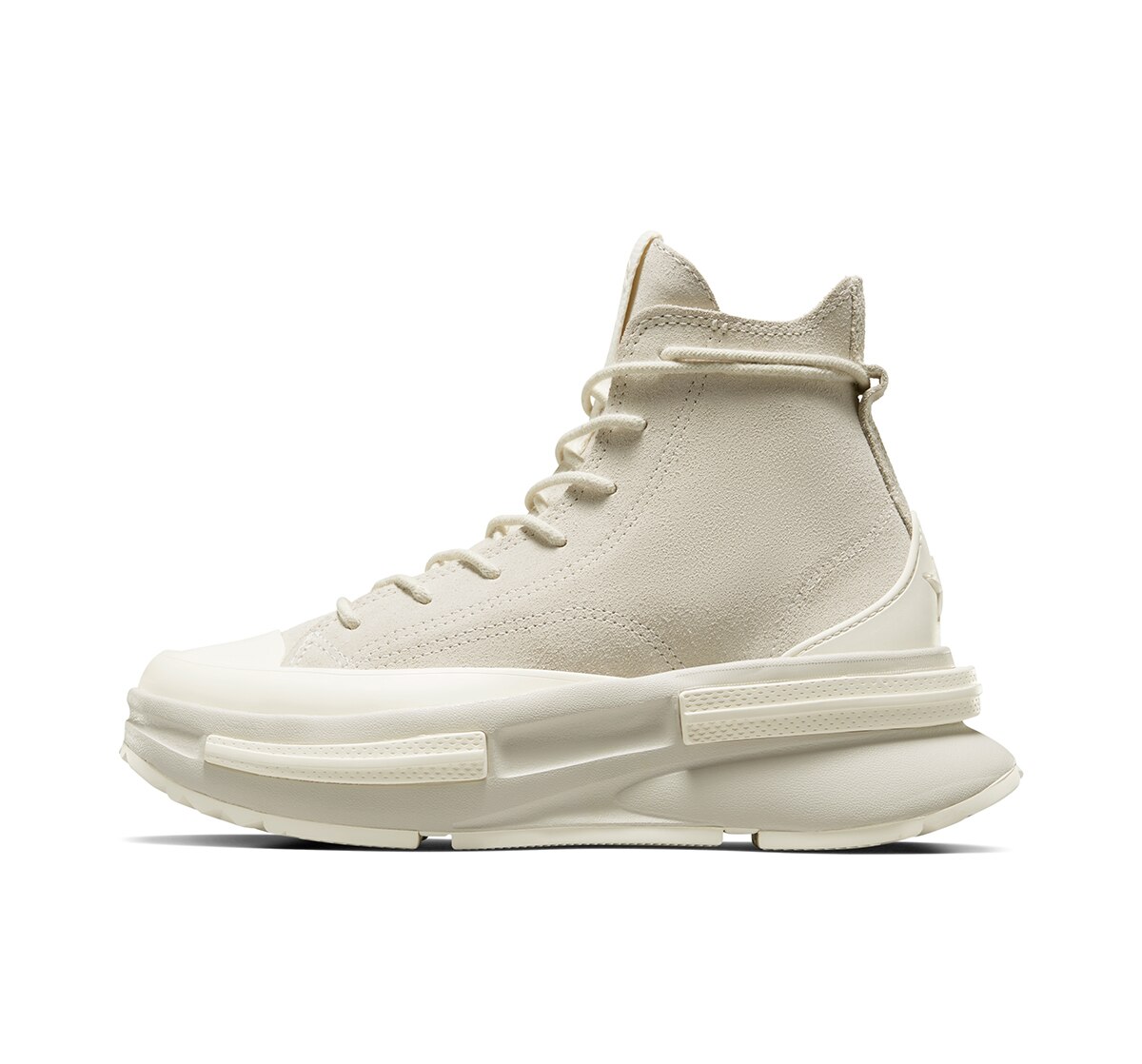 Sapatilhas Casual Altas Unissexo Run Star Legacy CX Hi Fashion Suede & Leather Osso-4