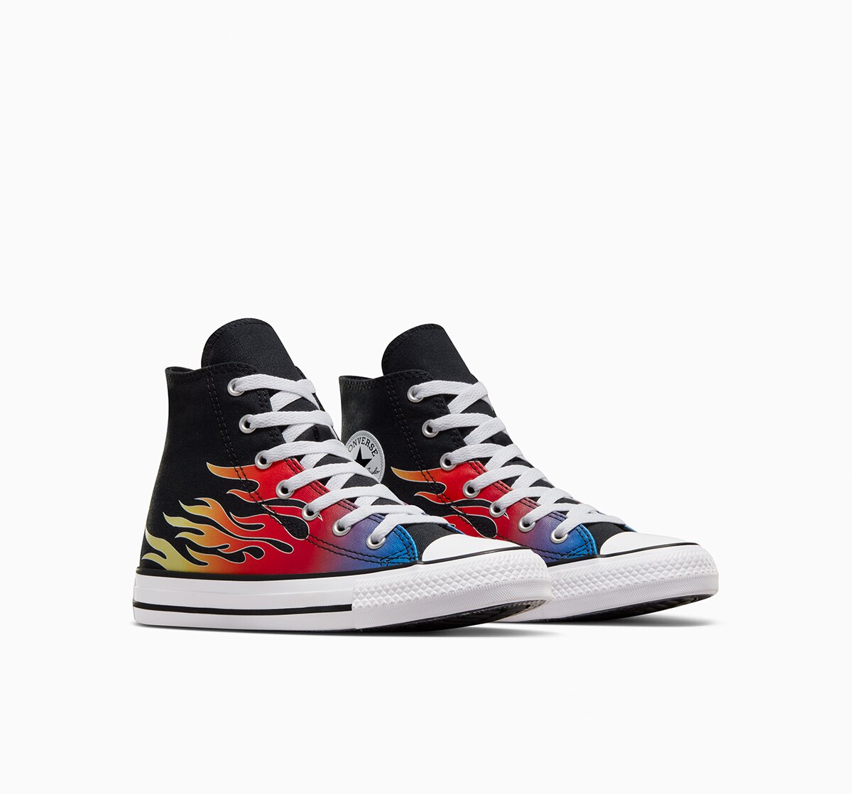 Sapatilhas Casual Altas de Criança Chuck Taylor All Star Cars Preto / Multicolor-2