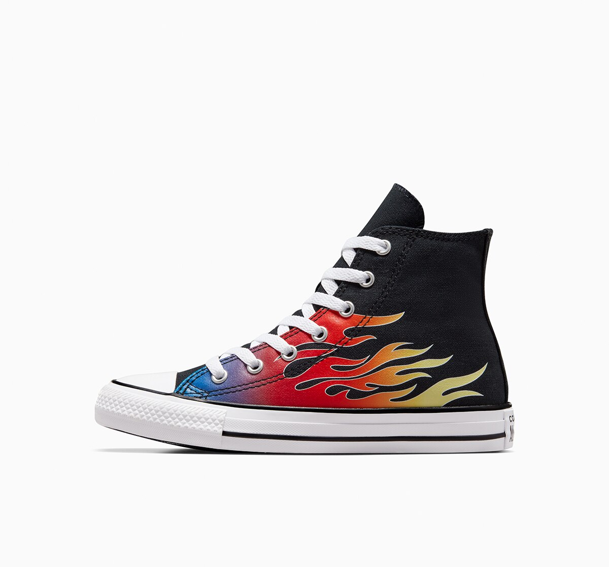 Sapatilhas Casual Altas de Criança Chuck Taylor All Star Cars Preto / Multicolor-4