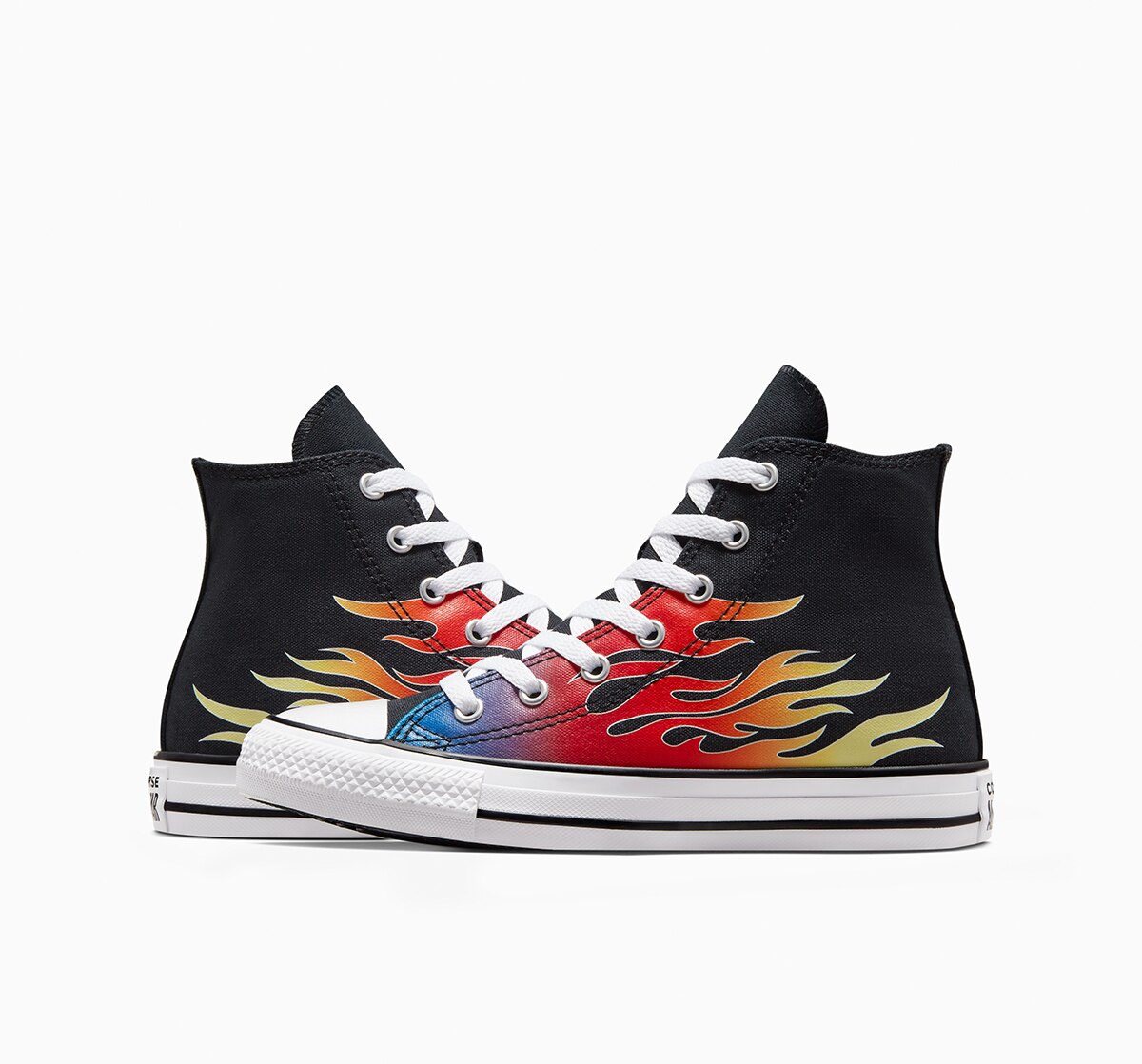 Sapatilhas Casual Altas de Criança Chuck Taylor All Star Cars Preto / Multicolor-7