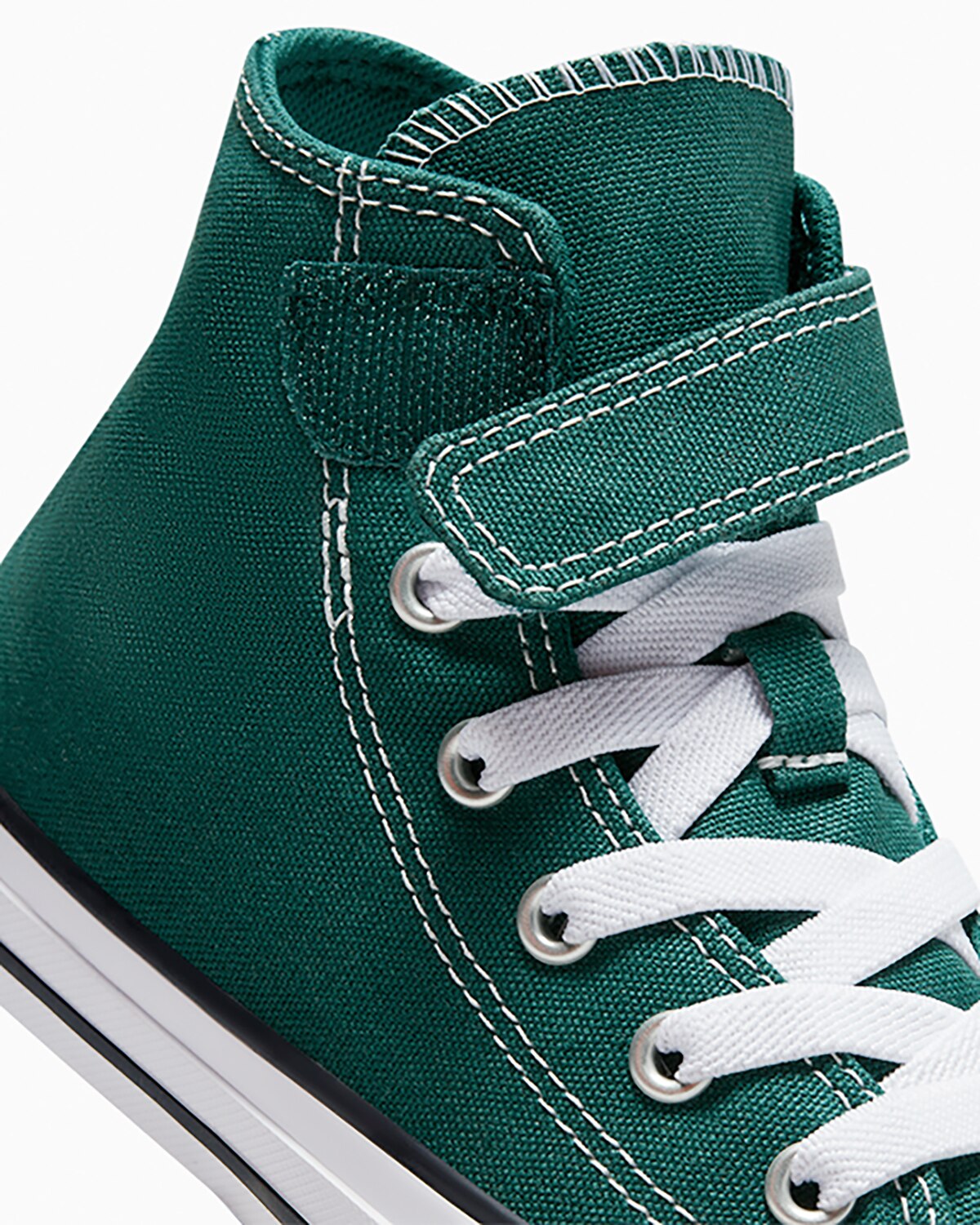 Sapatilhas Casual Altas de Criança Chuck Taylor All Star 1V HI Seasonal Color Verde-5