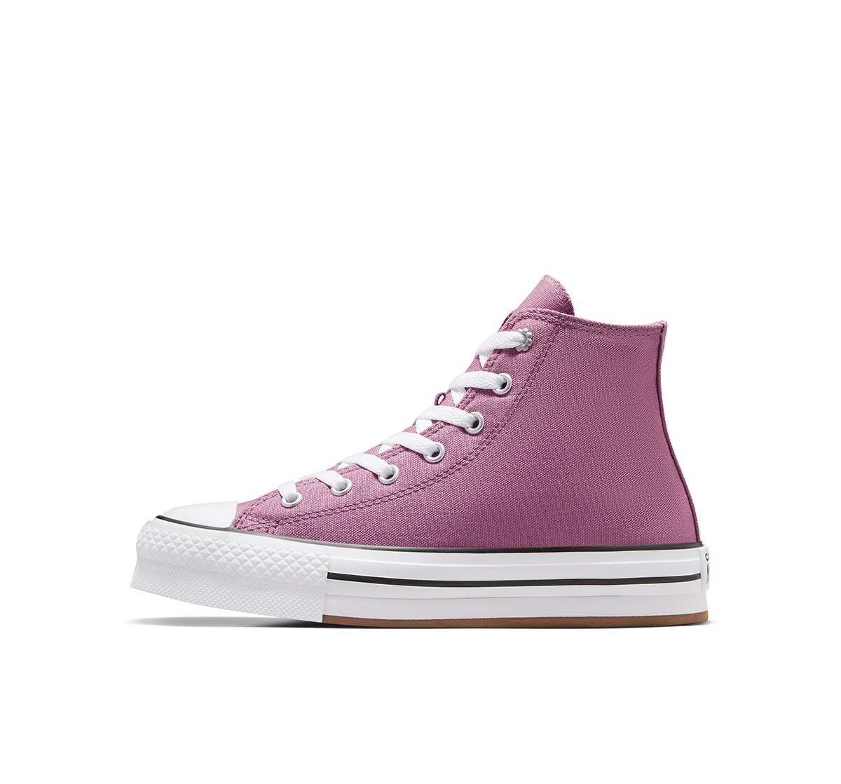 Sapatilhas Casual Altas de Criança Chuck Taylor All Star EVA Lift Feline Florals Lilás-4