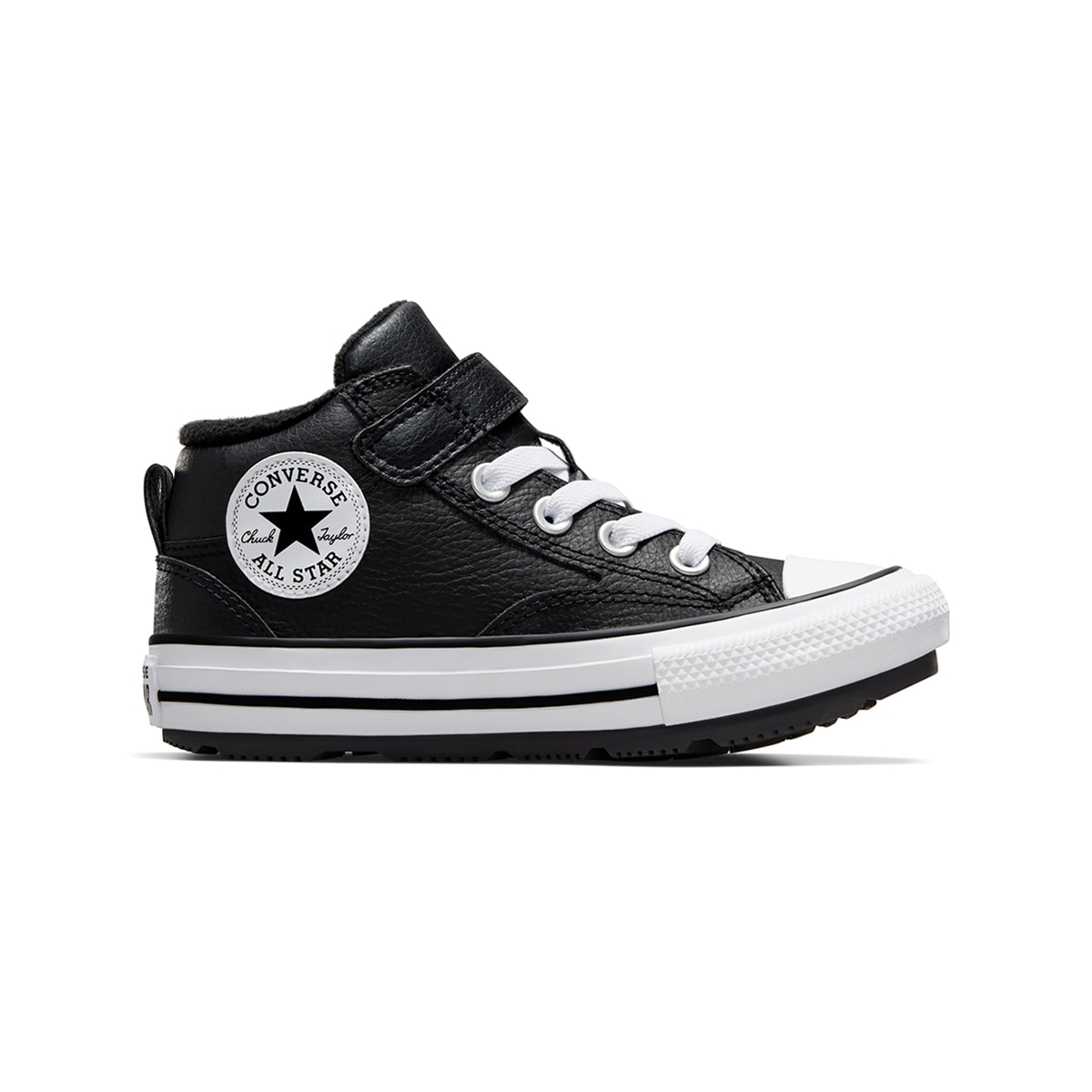 Sapatilhas Casual de Criança Chuck Taylor All Star Malden Street Boot Mid Counter Climate Preto-1