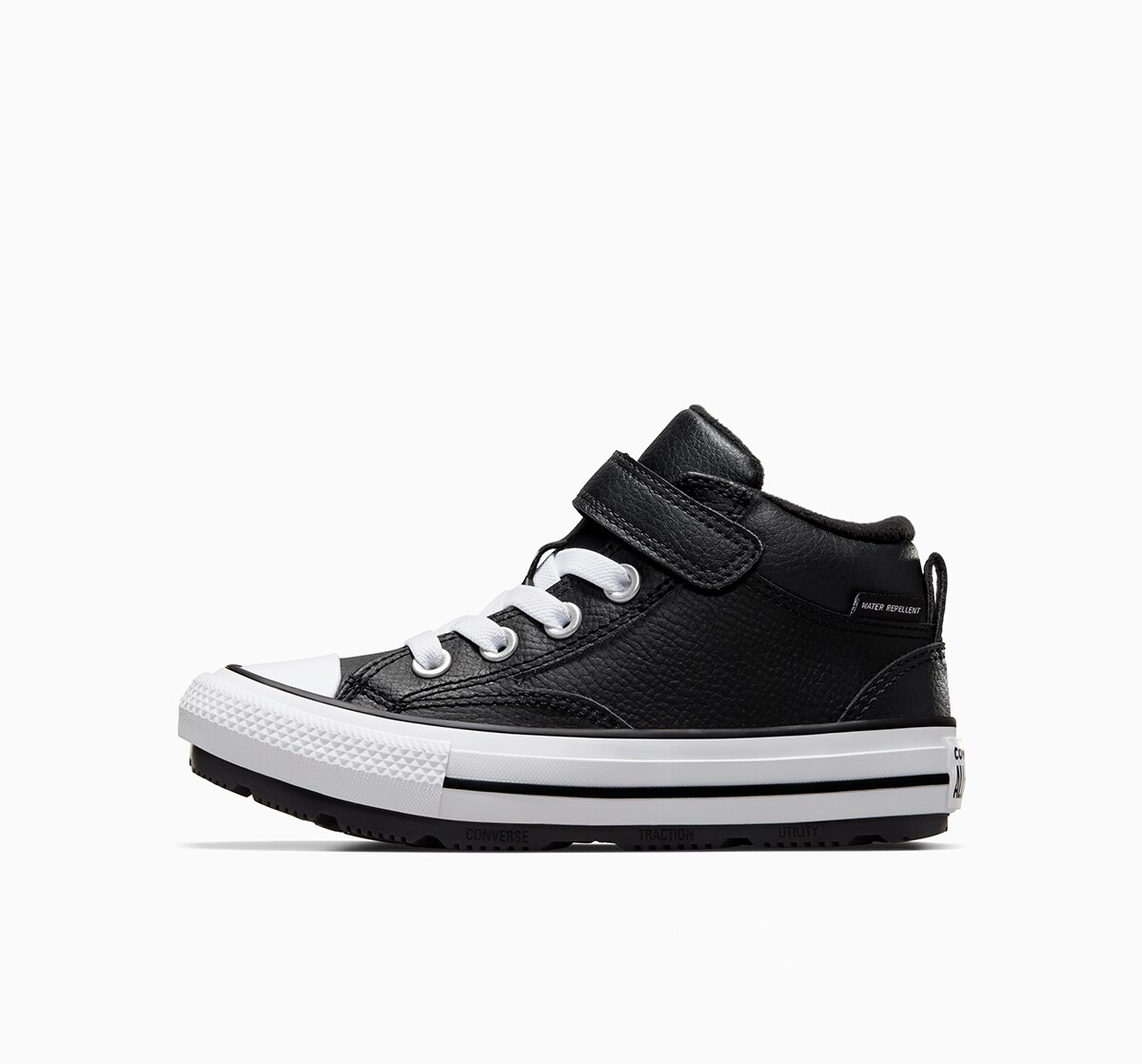 Sapatilhas Casual de Criança Chuck Taylor All Star Malden Street Boot Mid Counter Climate Preto-4