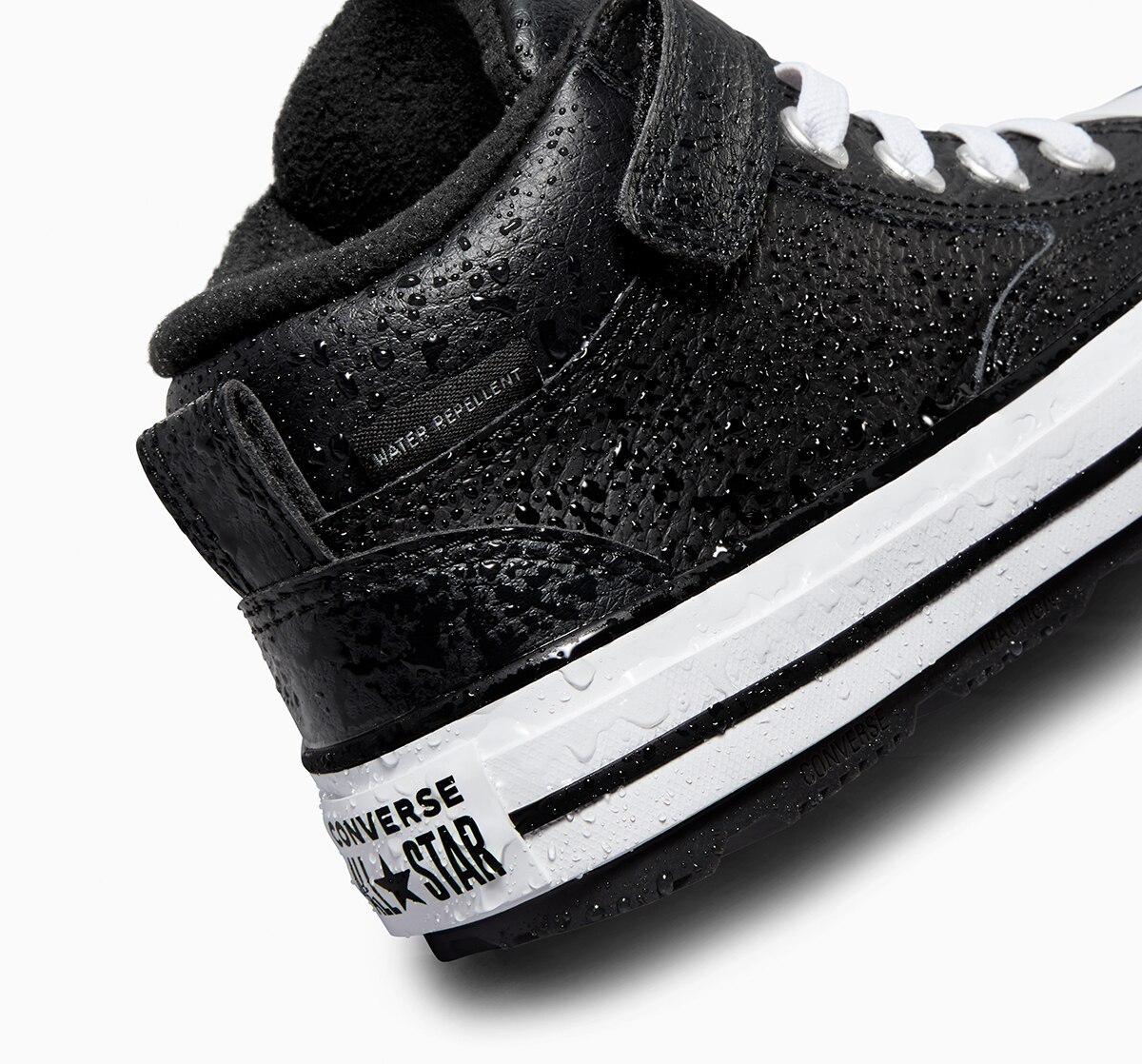 Sapatilhas Casual de Criança Chuck Taylor All Star Malden Street Boot Mid Counter Climate Preto-7