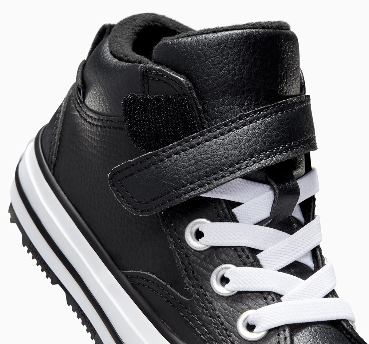 Sapatilhas Casual de Criança Chuck Taylor All Star Malden Street Boot Mid Counter Climate Preto-8