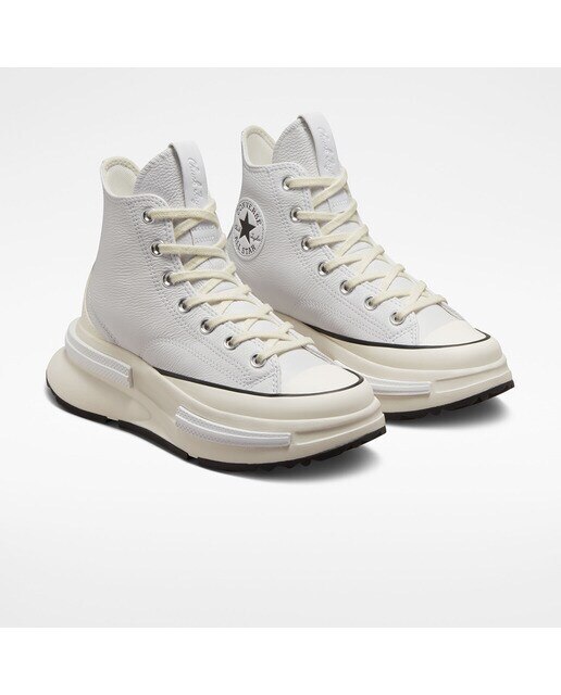 Sapatilhas Casual Altas Unissexo Run Star Legacy CX HI Foundational Leather Branco-2