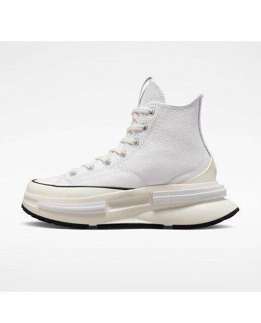 Sapatilhas Casual Altas Unissexo Run Star Legacy CX HI Foundational Leather Branco-4