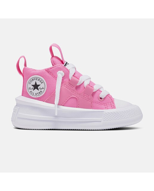 Sapatilhas Casual Altas de Bebé Chuck Taylor All Star Ultra Mid Seasonal Color Rosa-1