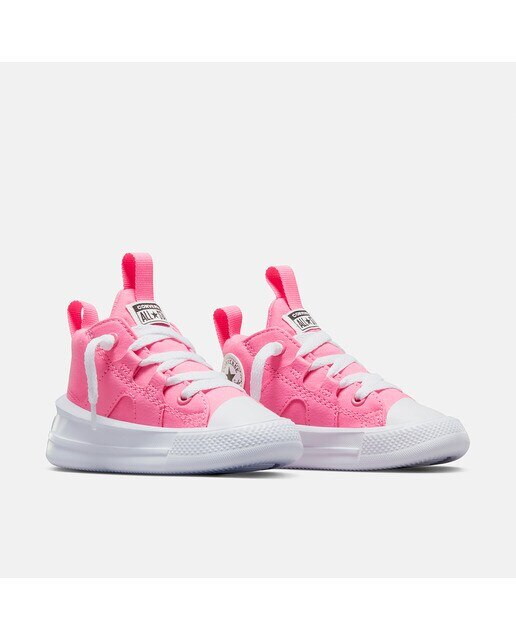 Sapatilhas Casual Altas de Bebé Chuck Taylor All Star Ultra Mid Seasonal Color Rosa-5