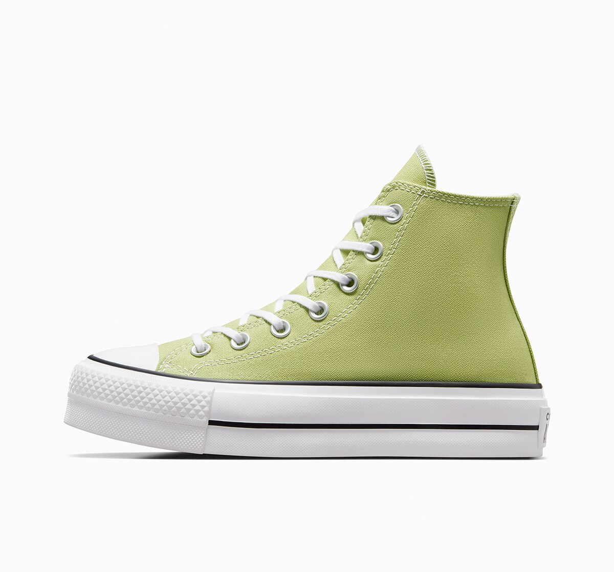 Sapatilhas Casual de Mulher Chuck Taylor All Star Lift Hi Verde-4