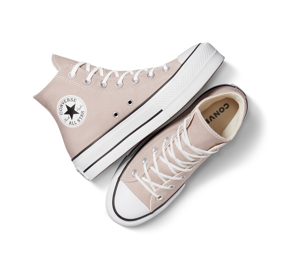 Sapatilhas Casual de Mulher Chuck Taylor All Star Lift Hi Pedra-3