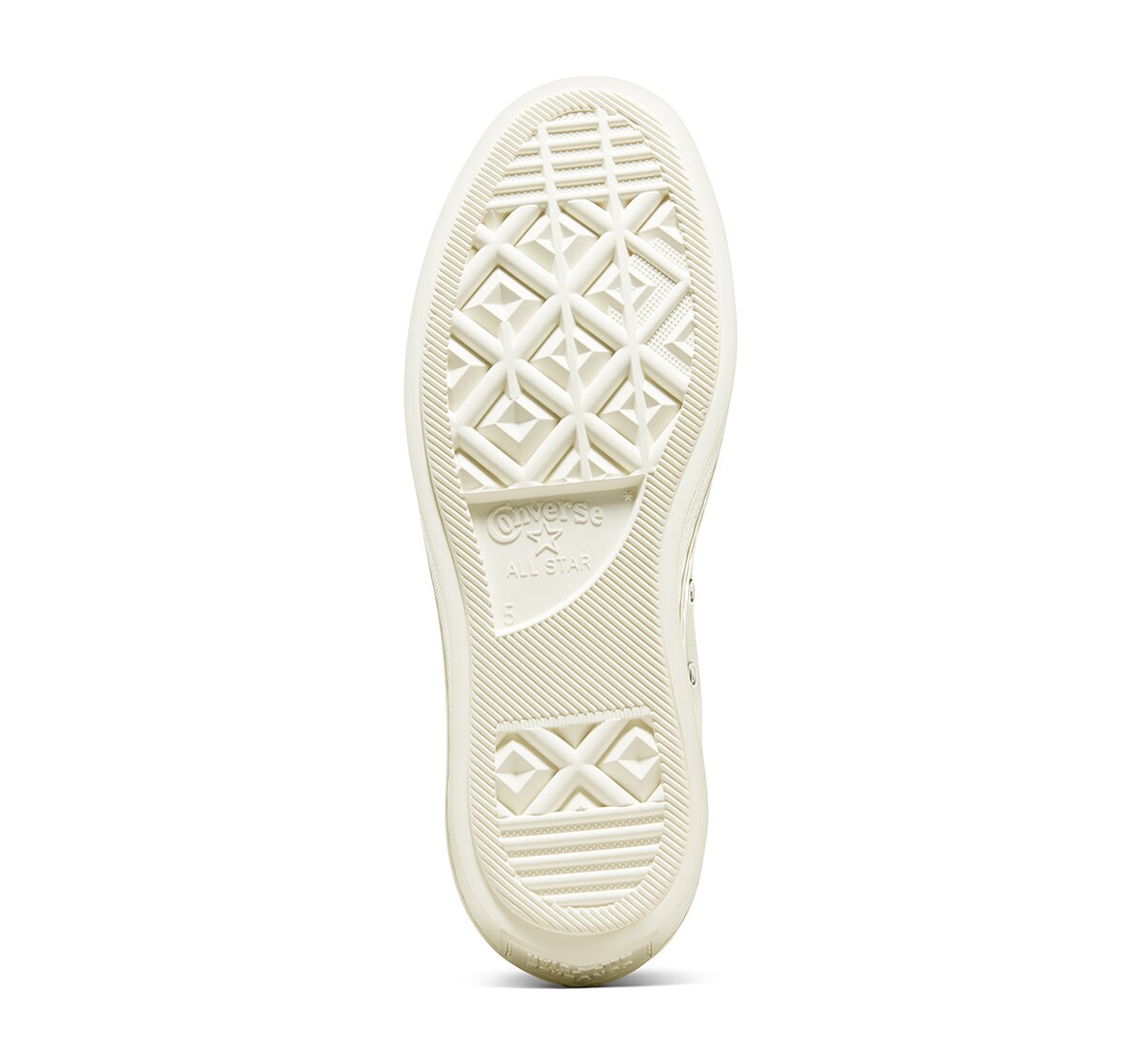Sapatilhas Casual Altas de Mulher Chuck Taylor All Star Modern Lift Hi Foundational Canvas Branco-6