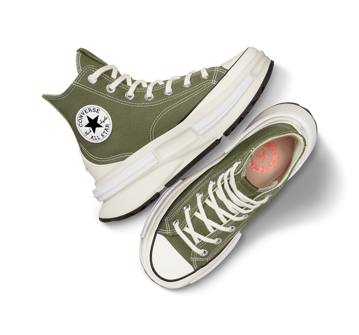 Sapatilhas Casual Altas Unissexo Run Star Legacy CX Hi Seasonal Color Verde-2