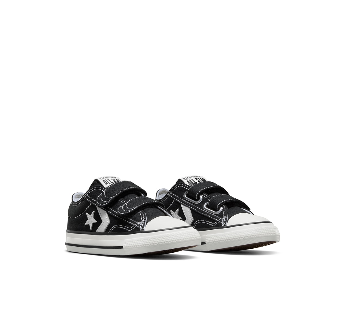 Sapatilhas Casual de Bebé Star Player 76 Foundational Canvas Preto-2