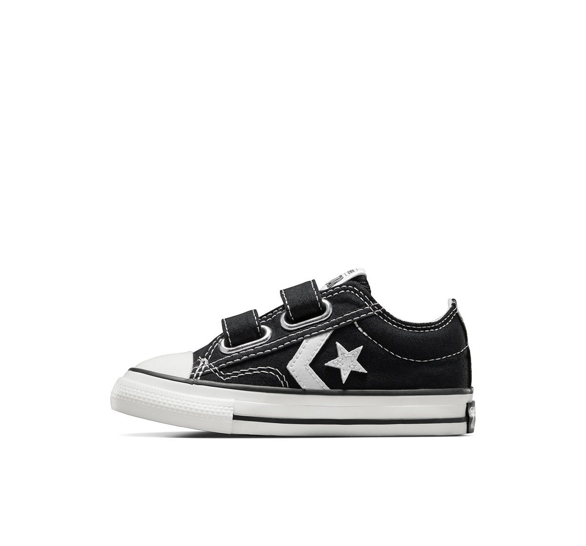 Sapatilhas Casual de Bebé Star Player 76 Foundational Canvas Preto-4