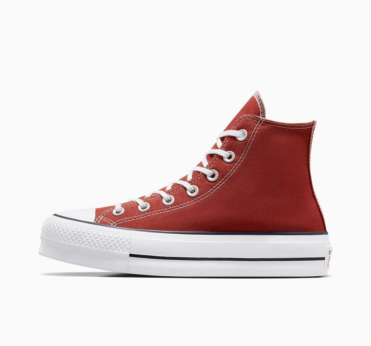 Sapatilhas Casual de Mulher Chuck Taylor All Star Lift Hi Vermelho-4