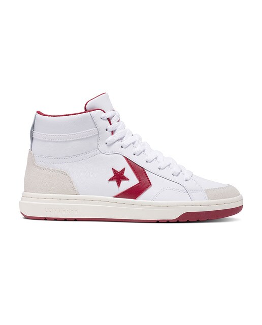 Sapatilhas Casual Altas Unissexo Pro Blaze Classic Mid Pro Blaze Branco / Vermelho-1