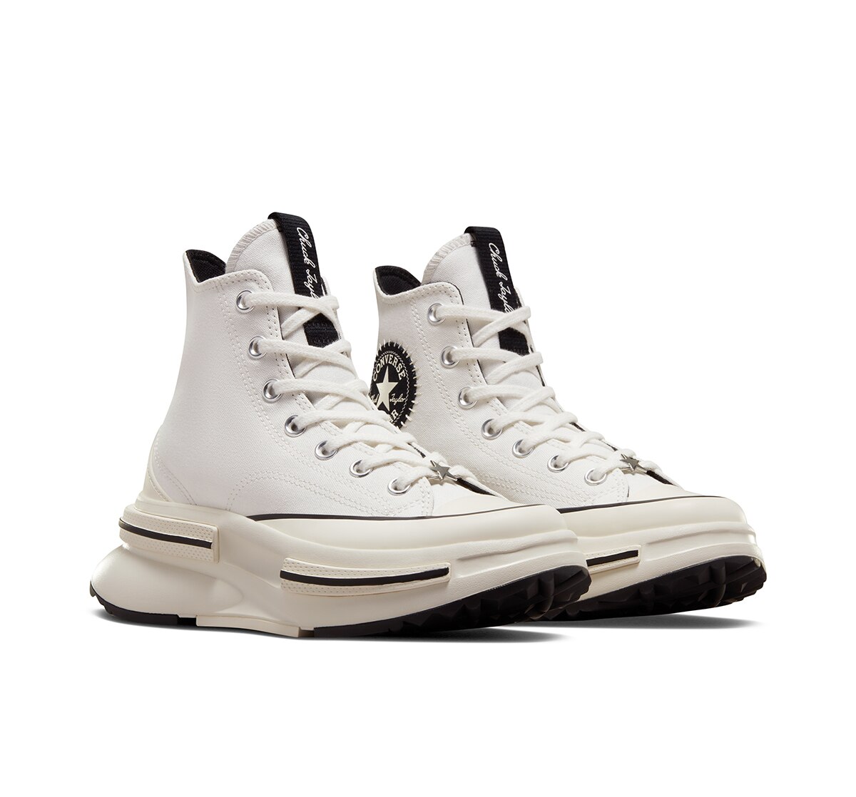 Sapatilhas Casual Altas Unissexo Run Star Legacy CX Bold Scene Branco-2