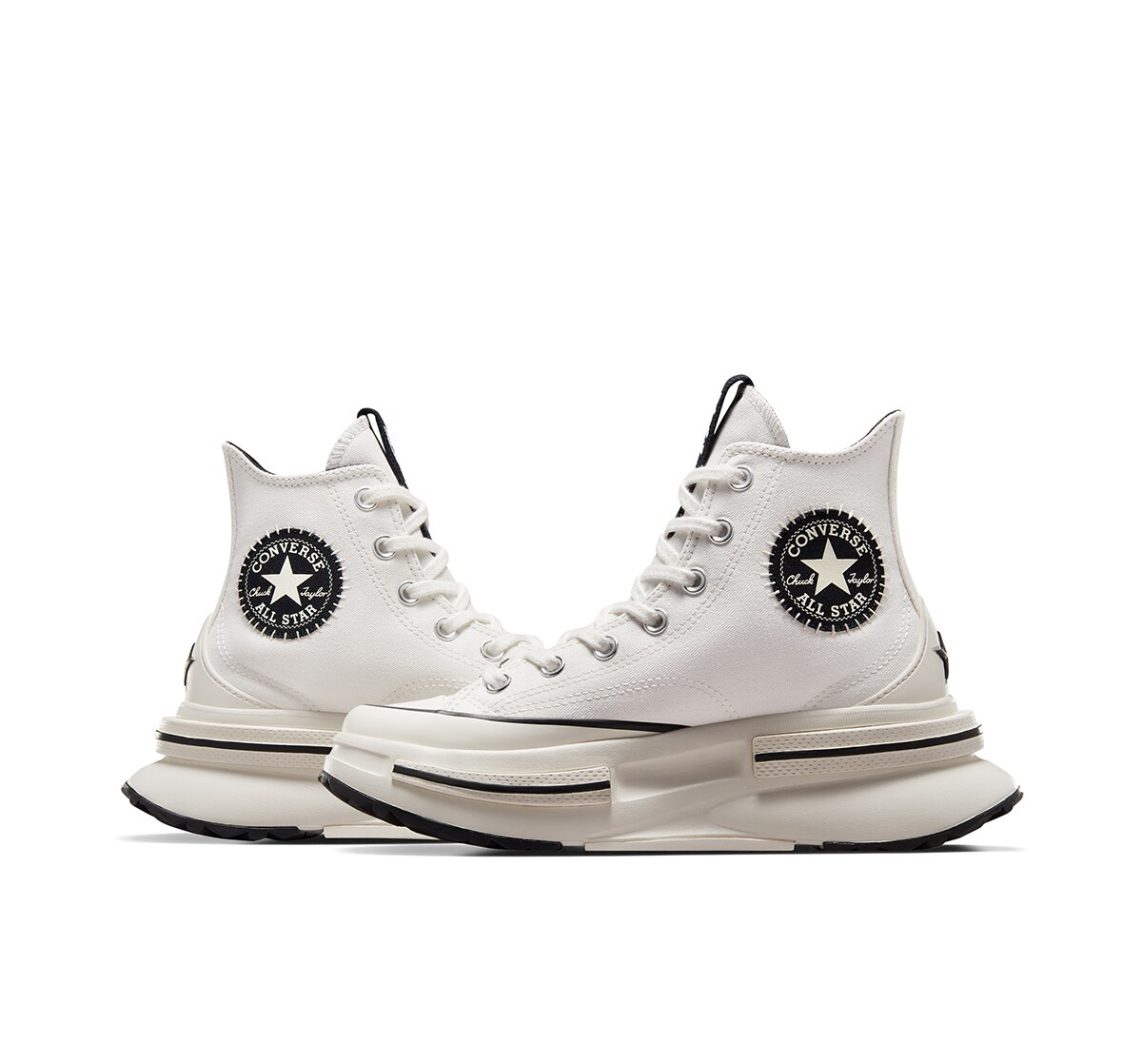 Sapatilhas Casual Altas Unissexo Run Star Legacy CX Bold Scene Branco-6