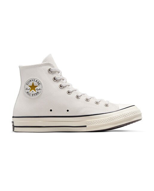 Sapatilhas Casual Unissexo Chuck 70 HI Seasonal Color Suede Branco-1