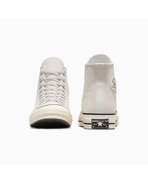 Sapatilhas Casual Unissexo Chuck 70 HI Seasonal Color Suede Branco-4