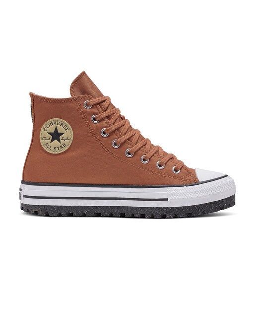 Sapatilhas Casual Unissexo Chuck Taylor All Star City Trek HI Seasonal Transition Capsule Vermelho-1