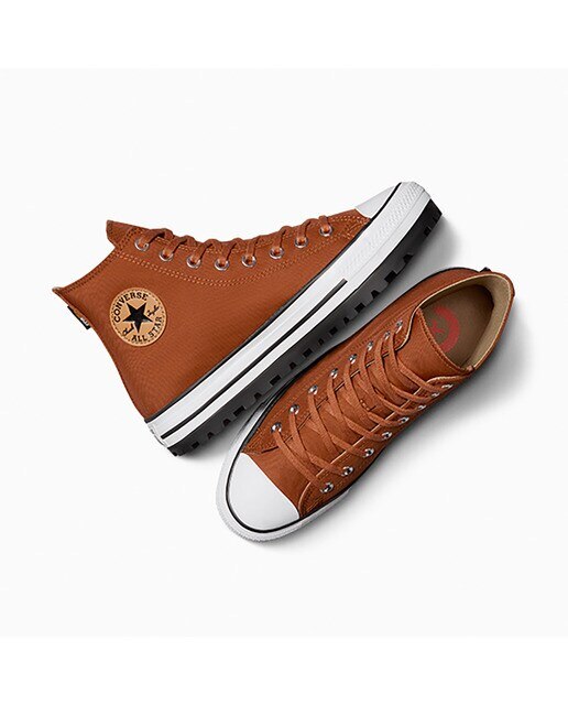 Sapatilhas Casual Unissexo Chuck Taylor All Star City Trek HI Seasonal Transition Capsule Vermelho-3