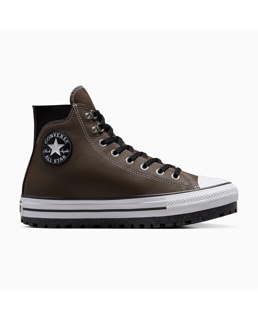 Sapatilhas Casual Unissexo Chuck Taylor All Star City Trek Wp HI Counter Climate Castanho-escuro-1