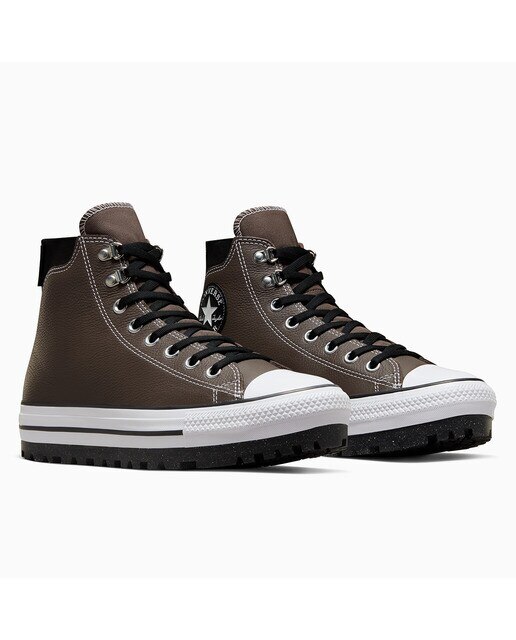 Sapatilhas Casual Unissexo Chuck Taylor All Star City Trek Wp HI Counter Climate Castanho-escuro-3