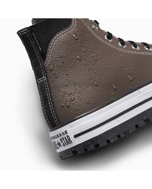 Sapatilhas Casual Unissexo Chuck Taylor All Star City Trek Wp HI Counter Climate Castanho-escuro-5