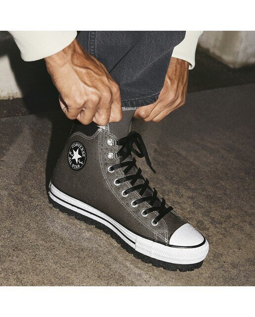 Sapatilhas Casual Unissexo Chuck Taylor All Star City Trek Wp HI Counter Climate Castanho-escuro-10