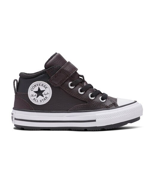 Sapatilhas Casual de Criança Chuck Taylor All Star Malden Street Boot Mid Counter Climate Preto-1
