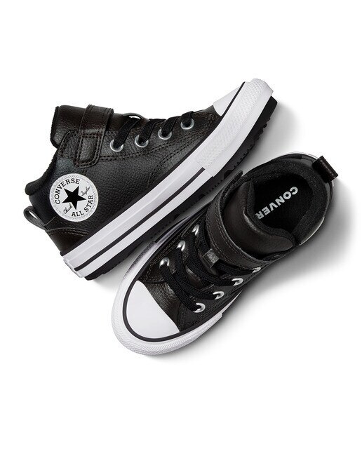 Sapatilhas Casual de Criança Chuck Taylor All Star Malden Street Boot Mid Counter Climate Preto-2