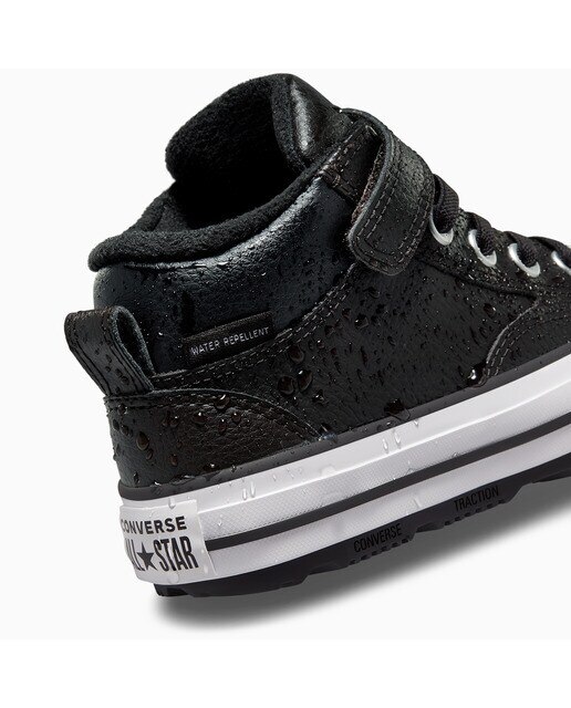 Sapatilhas Casual de Criança Chuck Taylor All Star Malden Street Boot Mid Counter Climate Preto-6