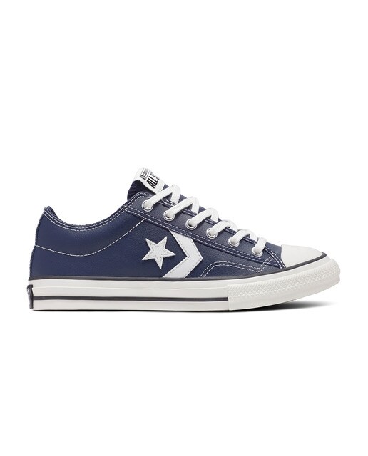 Sapatilhas Casual de Criança Star Player 76 OX FoundATional LeATher Azul / Branco-1
