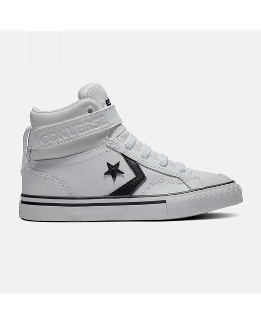 Sapatilhas Casual de Criança Pro Blaze Strap Leather High Top Branco-1