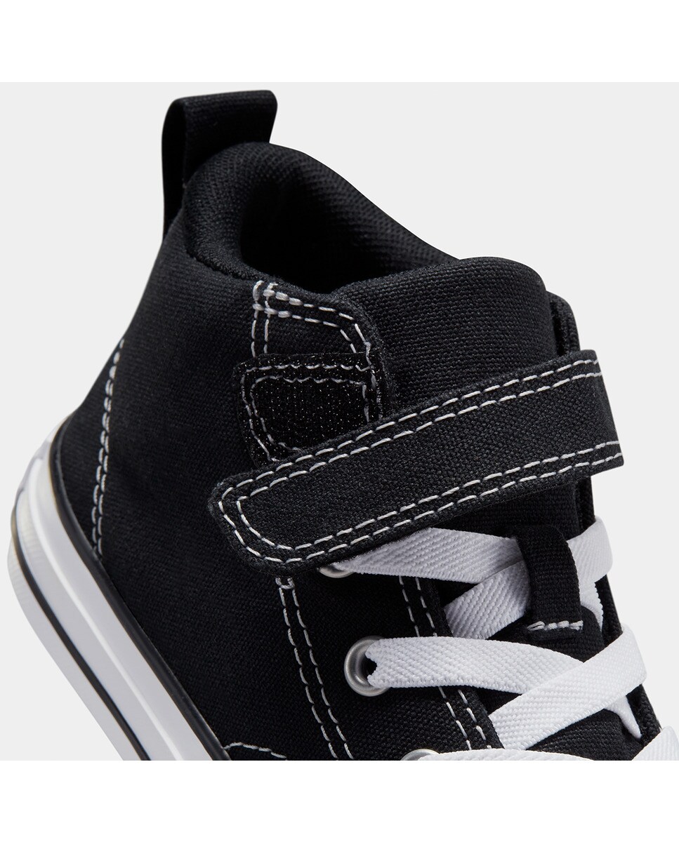 Sapatilhas Casual de Criança Chuck Taylor All Star Malden Street Foundational Canvas Mid Top Converse Preto-3