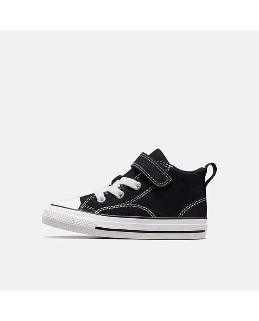 Sapatilhas Casual de Criança Chuck Taylor All Star Malden Street Foundational Canvas Mid Top Preto-2