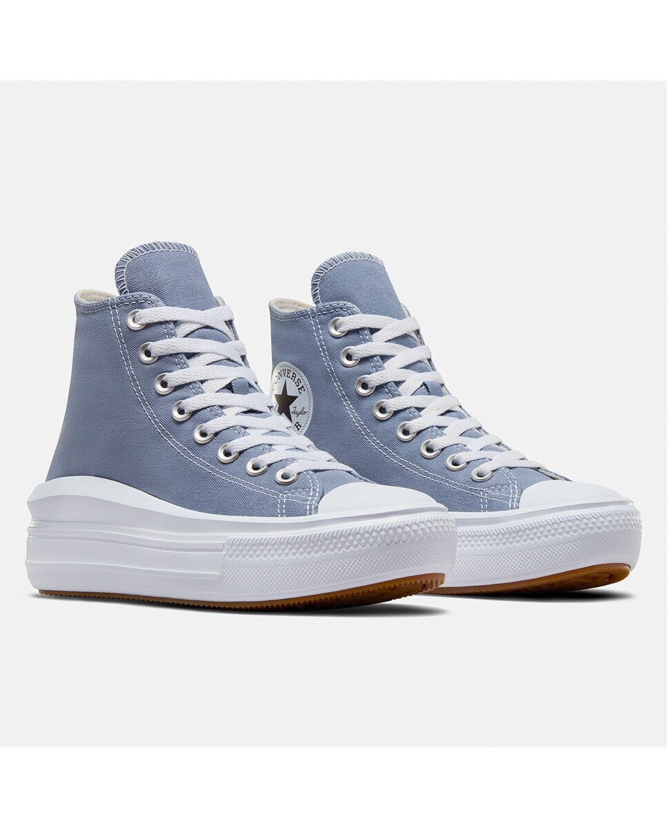 Sapatilhas Casual de Mulher Chuck Taylor All Star Move Azul-pastel-4