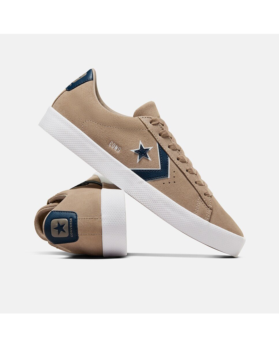 Sapatilhas Casual Unissexo Cons PL Vulc Pro Classic Suede Castanho-5