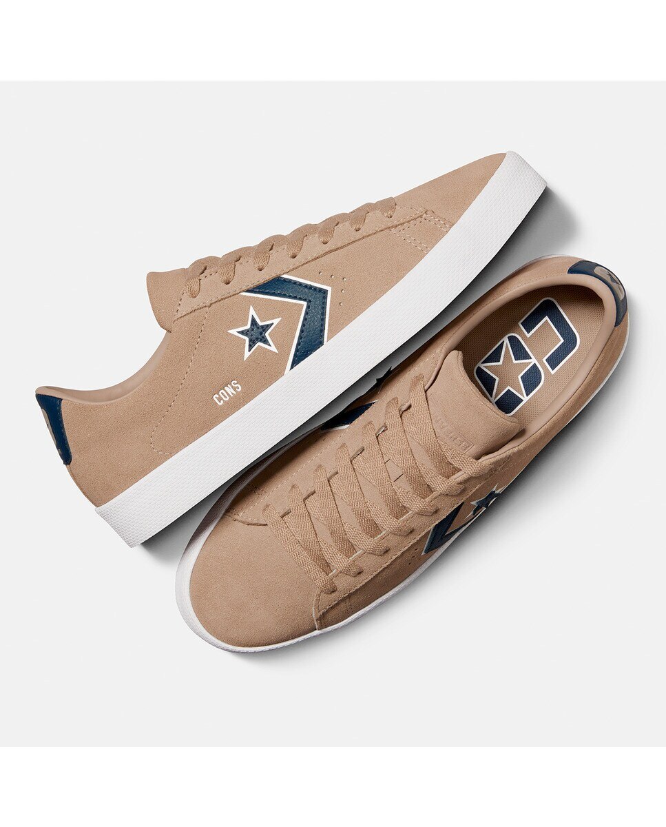 Sapatilhas Casual Unissexo Cons PL Vulc Pro Classic Suede Castanho-6