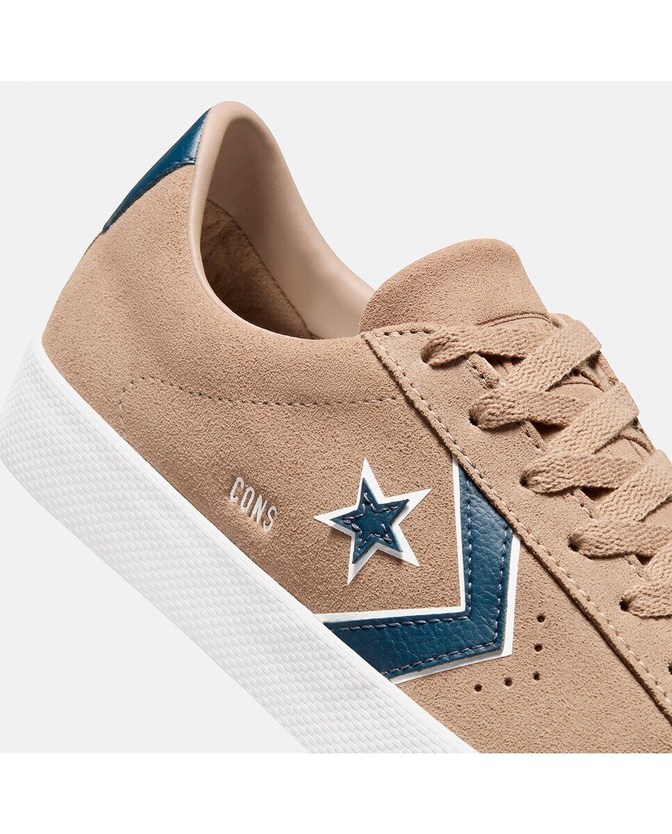 Sapatilhas Casual Unissexo Cons PL Vulc Pro Classic Suede Castanho-8