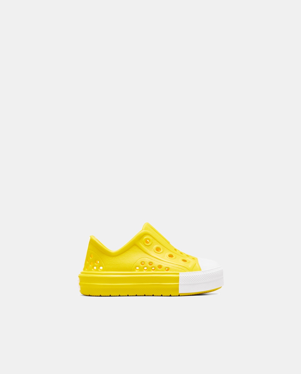 Sapatilhas Casual de Criança Chuck Taylor All Star Play Lite Cx Amarelo-limão-1