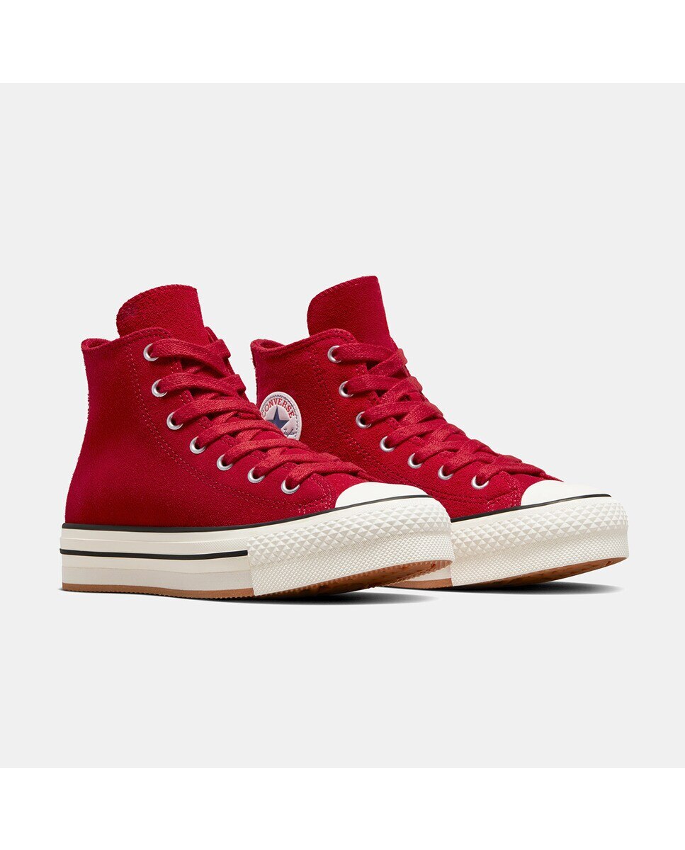 Sapatilhas Casual de Criança Chuck Taylor All Star Eva Lift Vermelho-3
