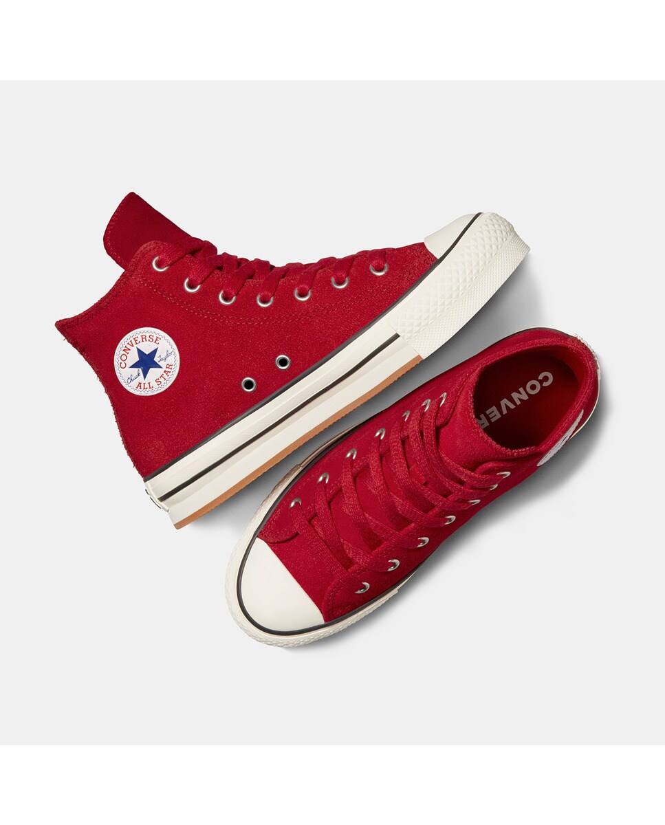 Sapatilhas Casual de Criança Chuck Taylor All Star Eva Lift Vermelho-6
