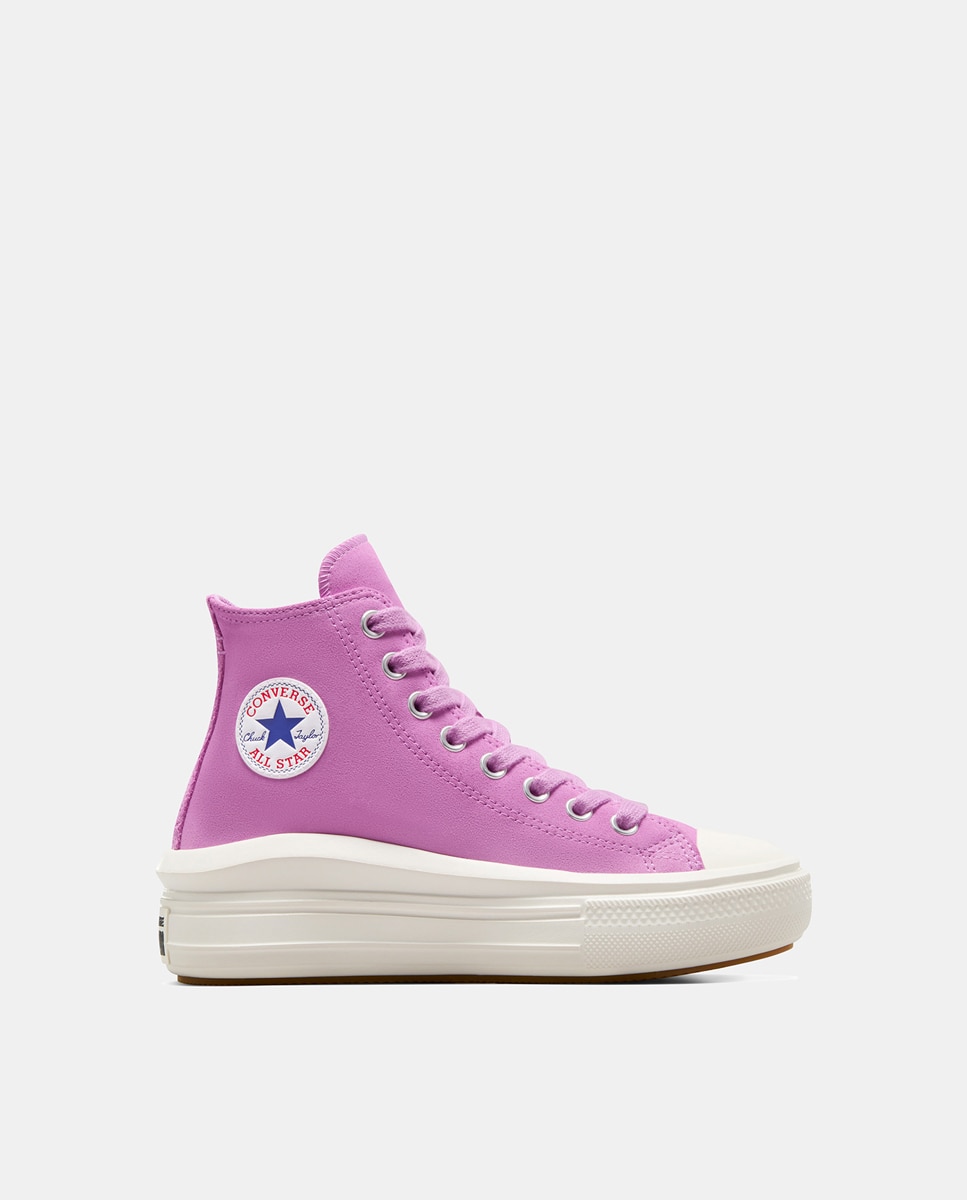 Sapatilhas Casual de Criança Chuck Taylor All Star Move Roxo-1
