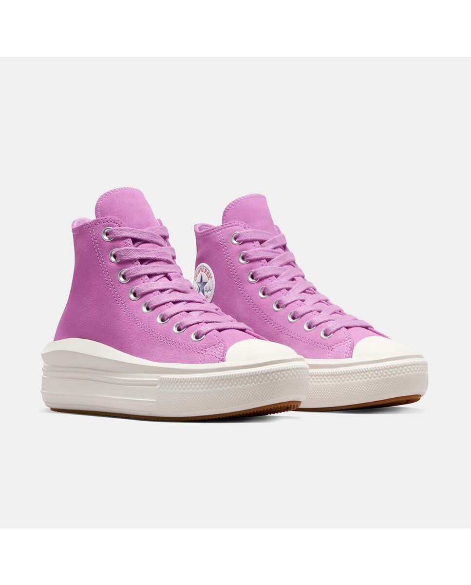 Sapatilhas Casual de Criança Chuck Taylor All Star Move Roxo-3